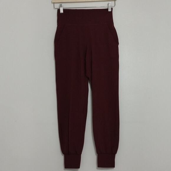 Lululemon Align Joggers In Red Merlot - Picture 1 of 8